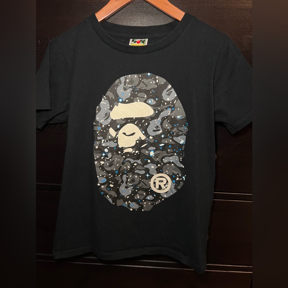 BAPE Space Camo By Bathing Tee